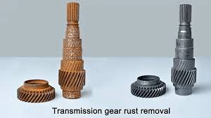 Engranaje antes y después